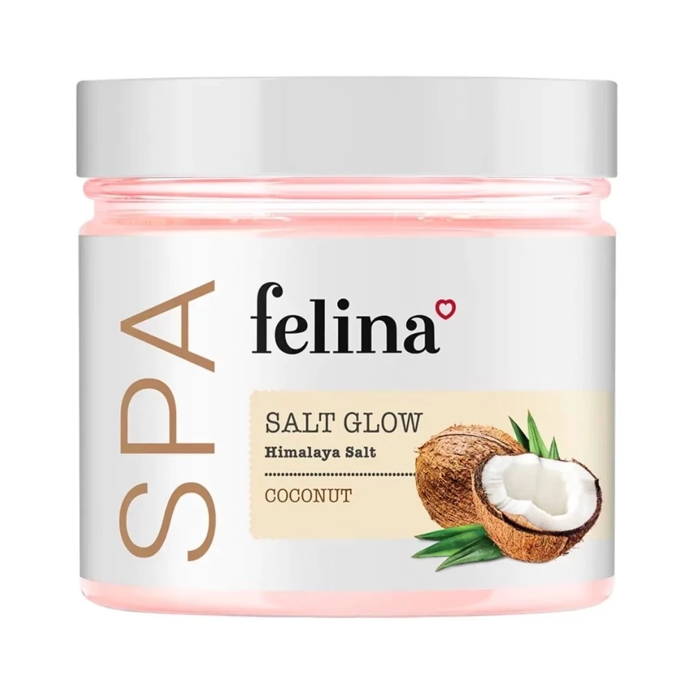 Muối tắm tẩy tế bào chết Felina Salt Glow sáng mịn chuẩn Spa