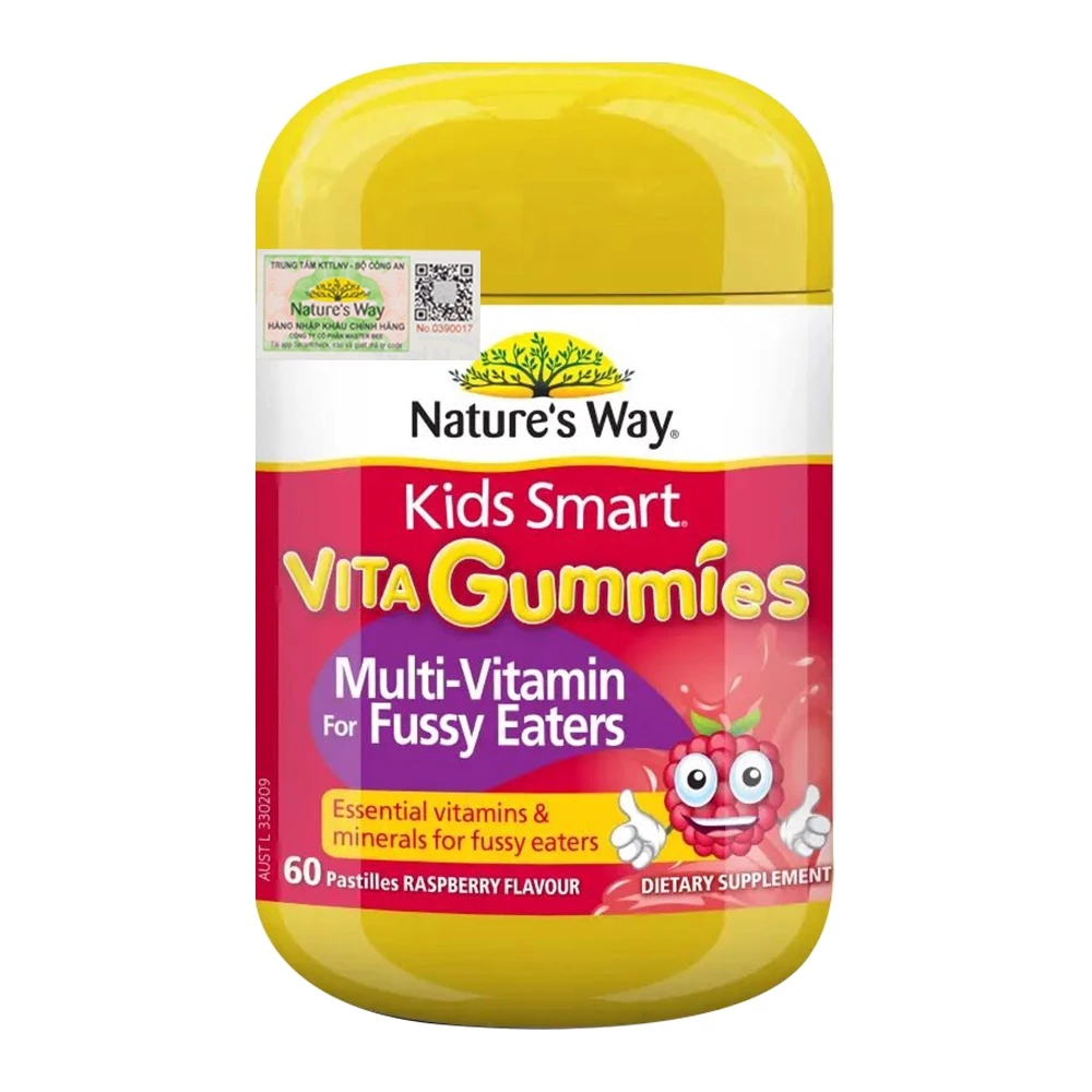 Kids Smart Vita Gummies MultiVitamin For Fussy Eaters Nature's Way - Vitamin tổng hợp cho bé