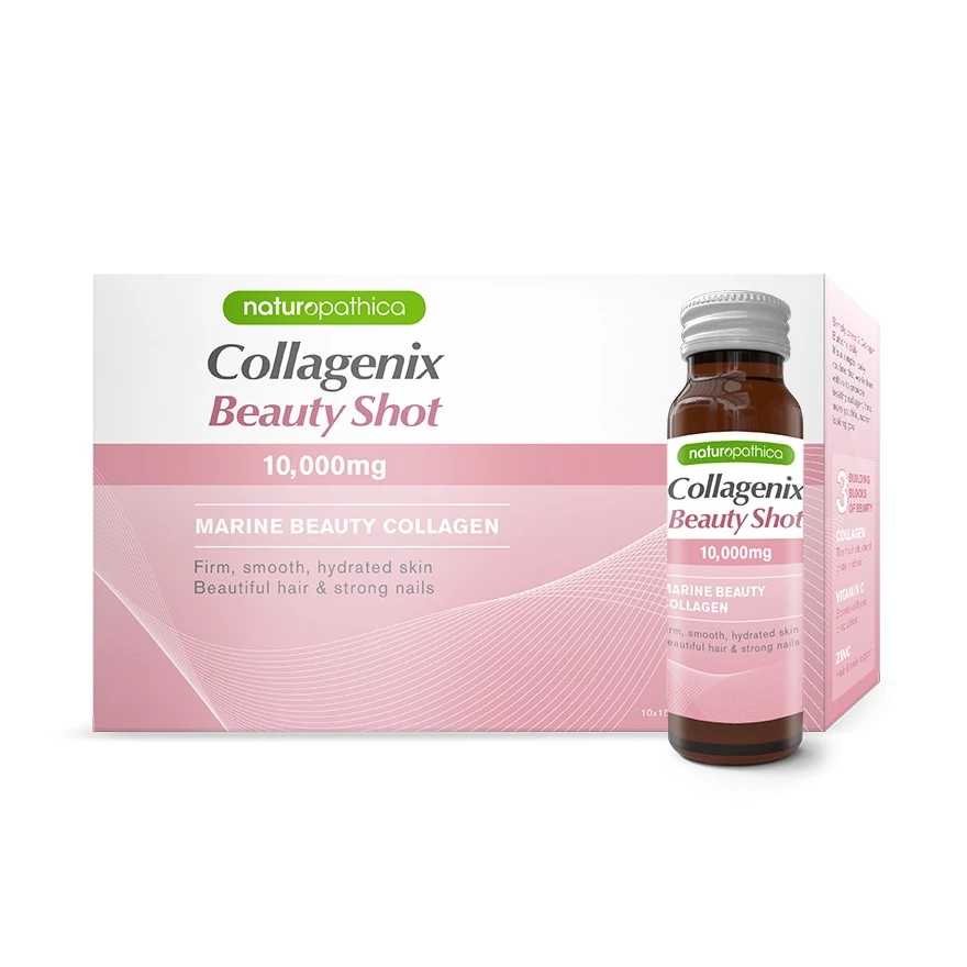 Naturopathica Collagenix Beauty Shot - Collagen dạng nước cho làn da sáng, mịn màng