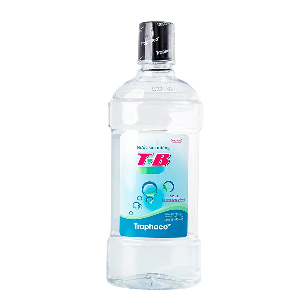 Nước súc miệng TB Traphaco giúp thơm miệng, sạch răng