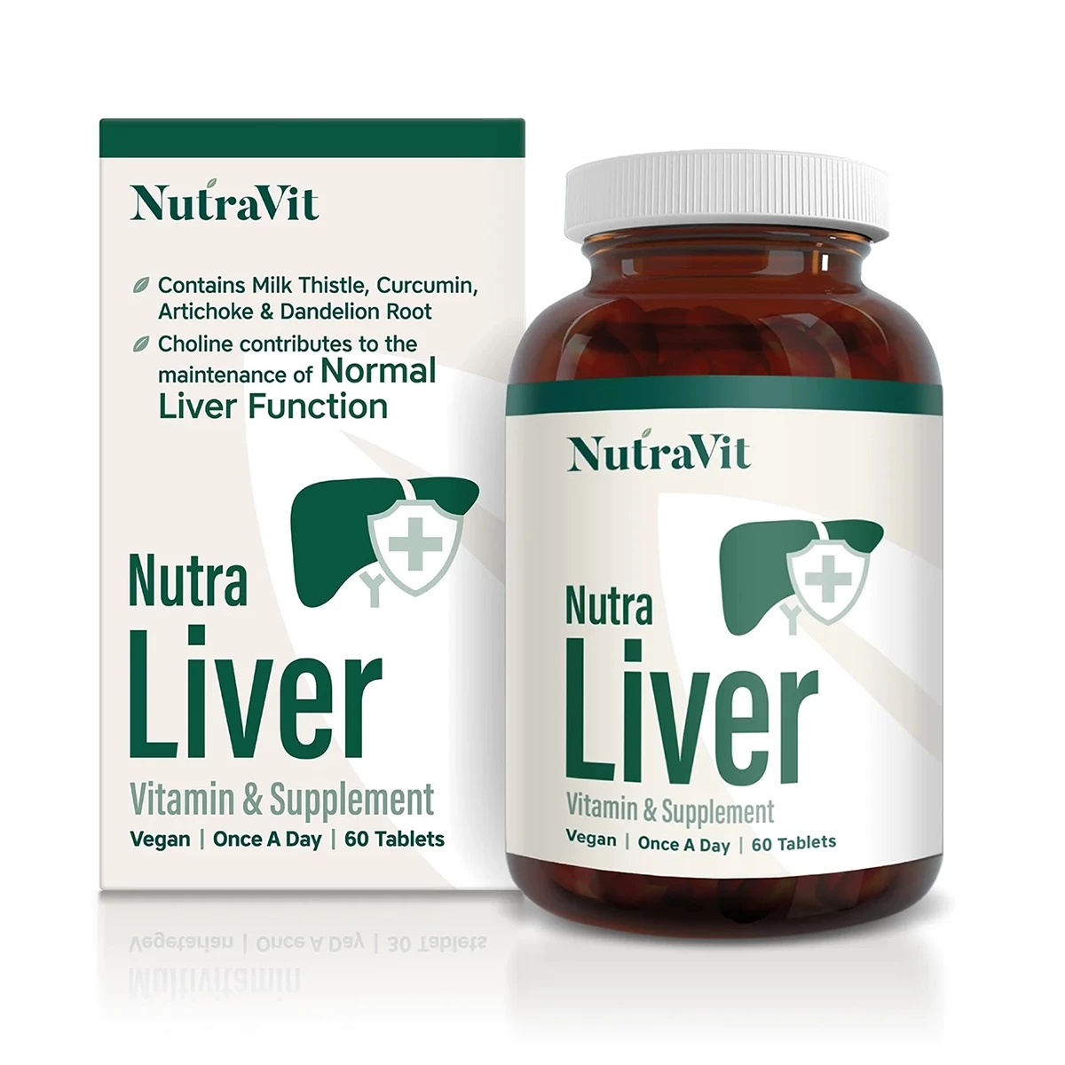 Nutra Liver NutraVit - Hỗ trợ giải độc gan, hạn chế tổn thương gan