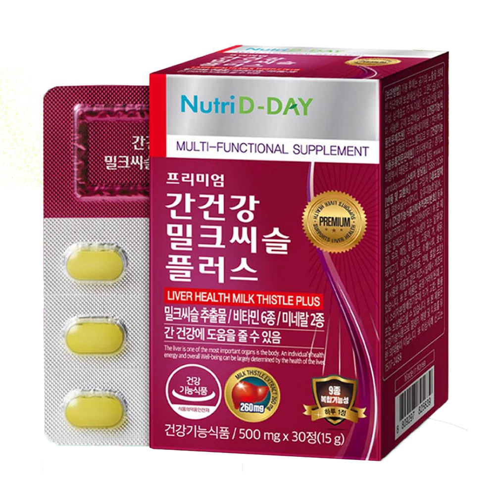 Viên uống bổ gan Nutri D-Day Premium Liver Health Milk Plus