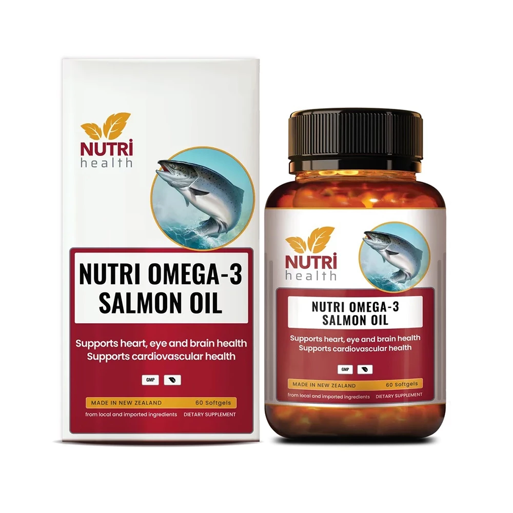 Nutri Omega 3 Salmon Oil - Bổ sung Omega 3 từ dầu cá hồi New Zealand
