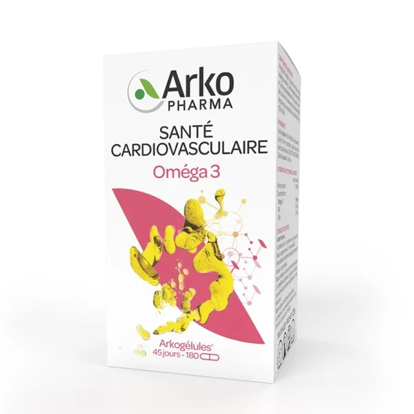 Omega 3 Arkopharma Sante Cardiovasculaire - Hỗ trợ bảo vệ tim mạch