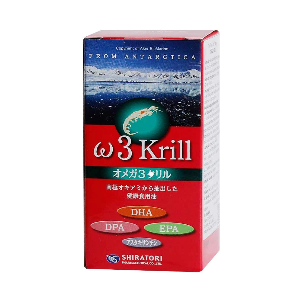 Omega 3 Krill Shiratori - Bổ sung Omega-3 từ nhuyễn thể