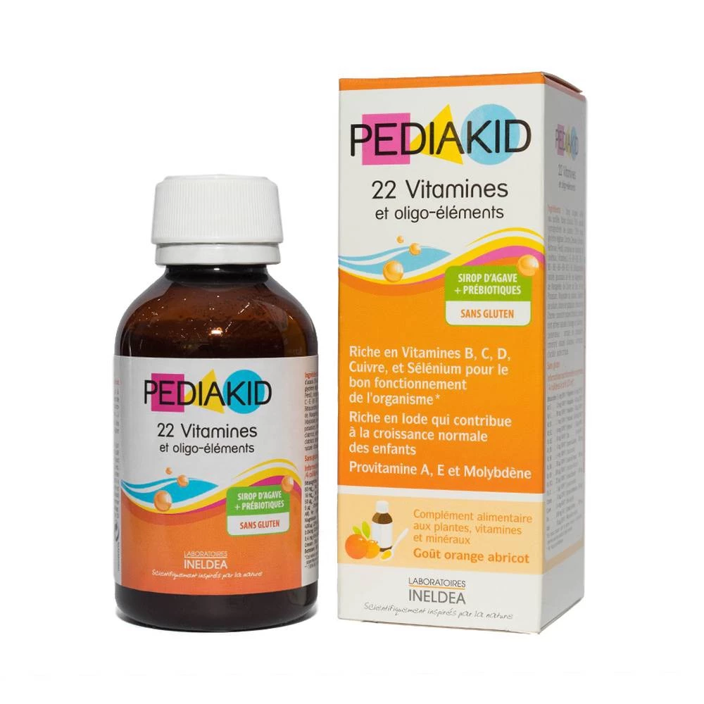 Pediakid 22 Vitamines - Giúp trẻ khoẻ mạnh, tăng đề kháng