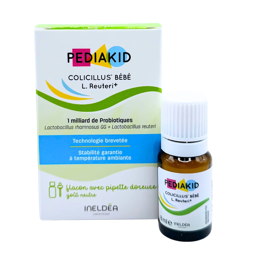 Pediakid Colicillus Bébé L.Reuteri+ - Men vi sinh nhỏ giọt cho trẻ sơ sinh & trẻ nhỏ