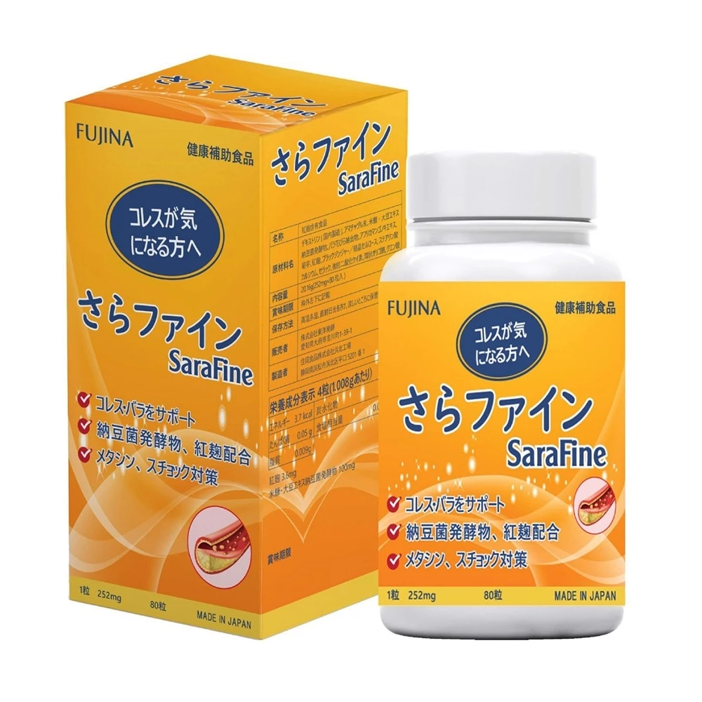 Sarafine Fujina - Hỗ trợ giảm cholesterol trong máu