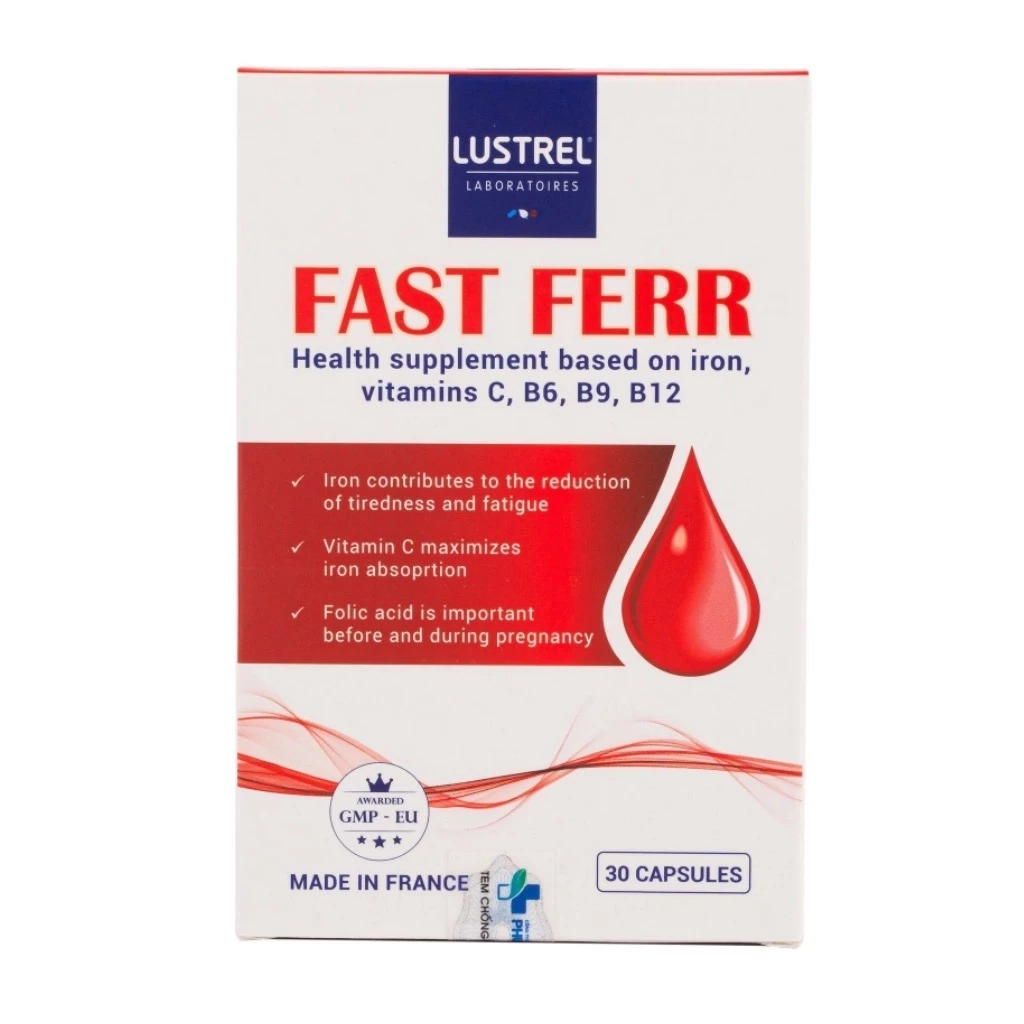 Fast Ferr - Bổ sung sắt hữu cơ cho bà bầu & mẹ sau sinh