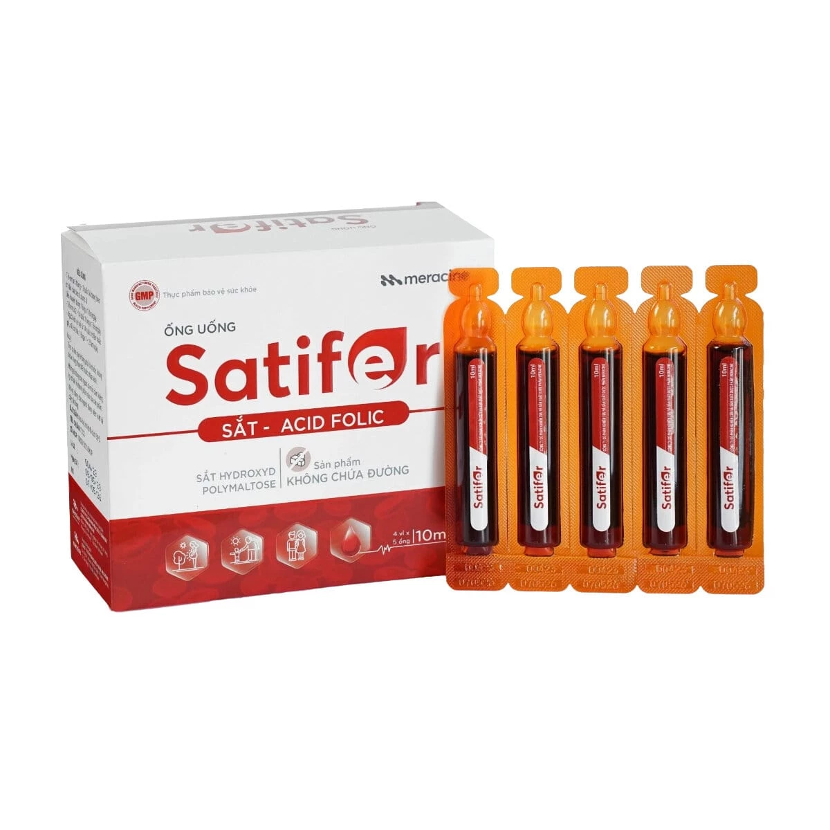 Satifer Meracine - Bổ sung sắt hữu cơ cho bà bầu