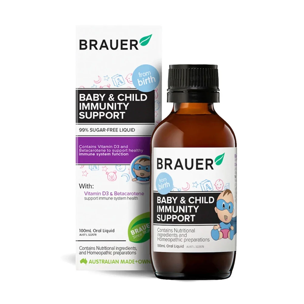 Brauer Baby & Child Immunity Support - Hỗ trợ tăng đề kháng cho bé