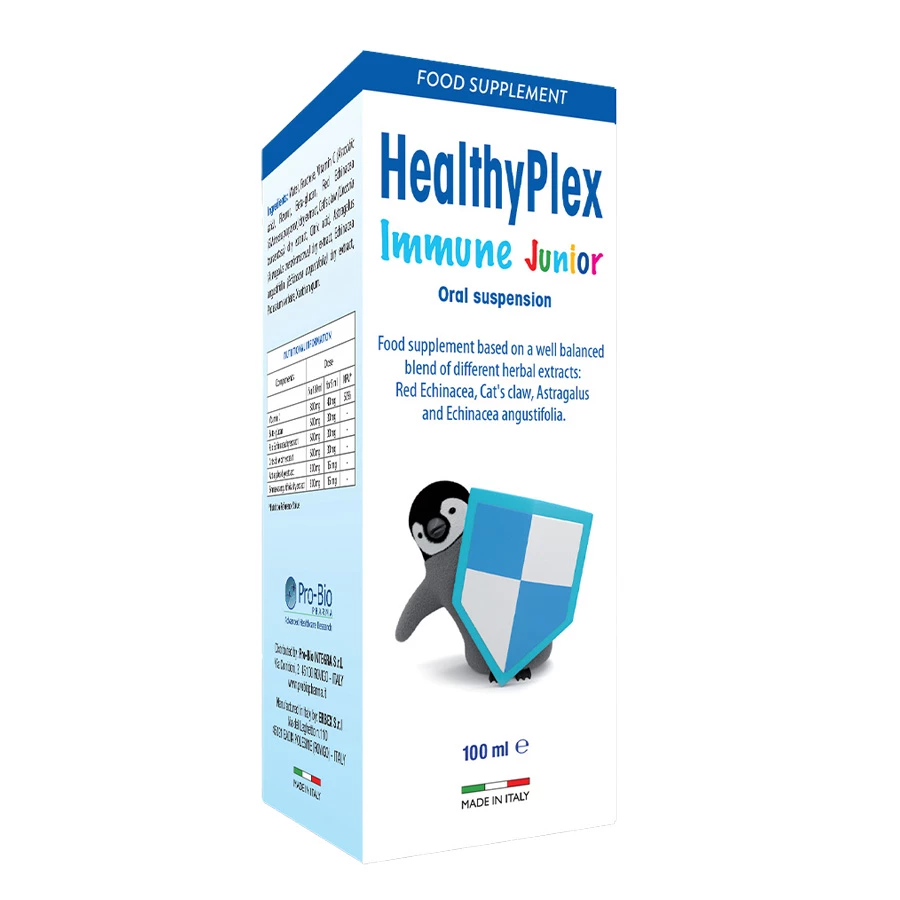 HealthyPlex Immune Junior - Hỗ trợ tăng cường sức đề kháng cho bé