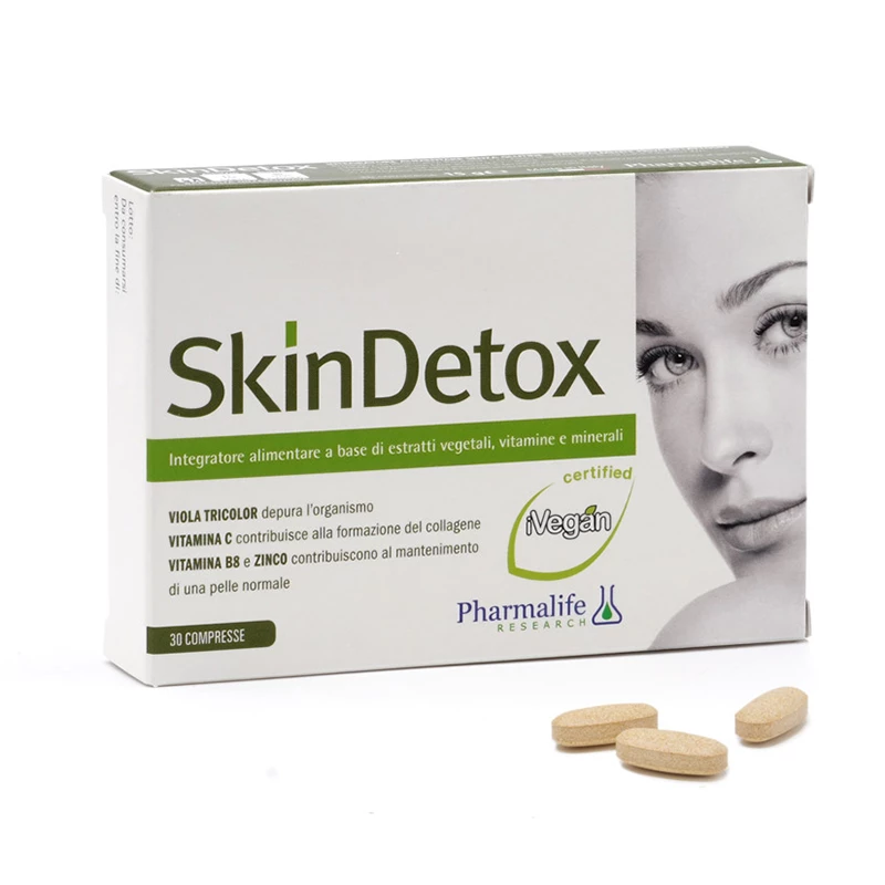 Skin Detox Pharmalife - Đào thải độc tố, ngăn ngừa mụn