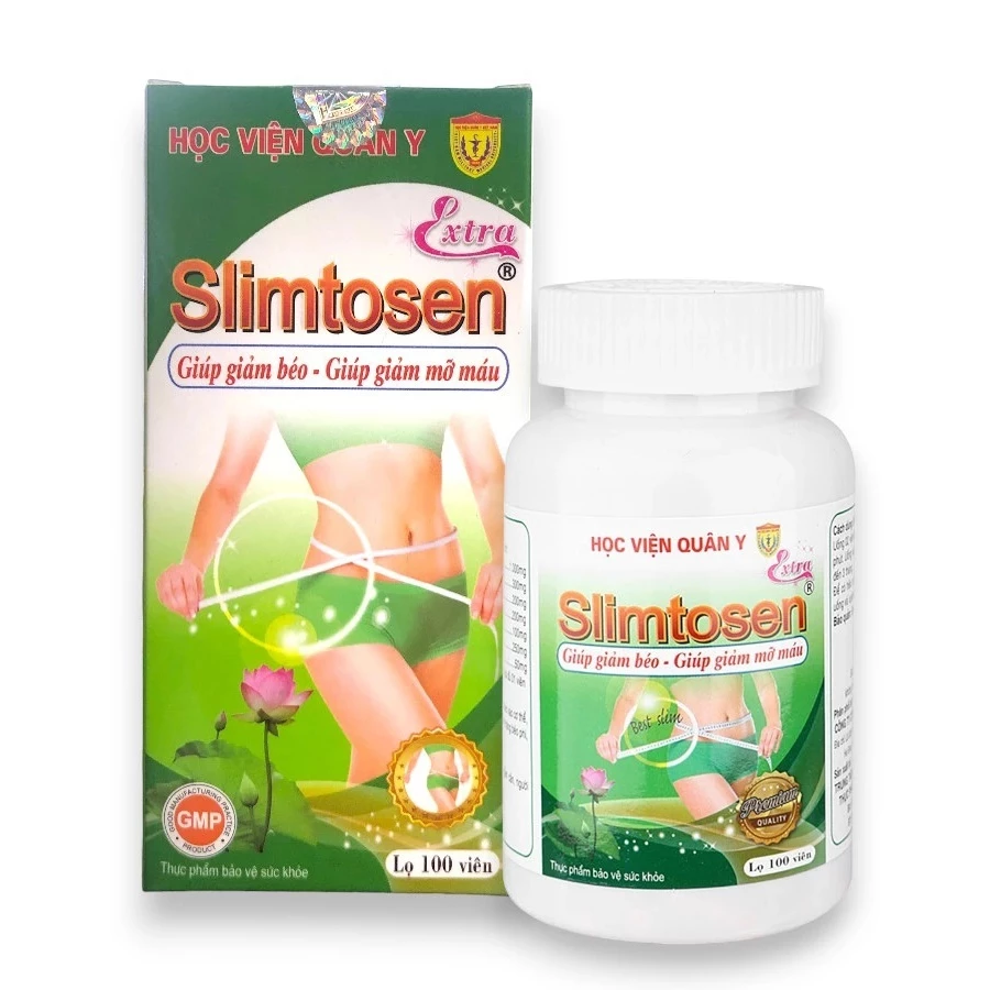 Slimtosen Extra - Hỗ trợ giảm béo, tăng tiêu hao mỡ thừa