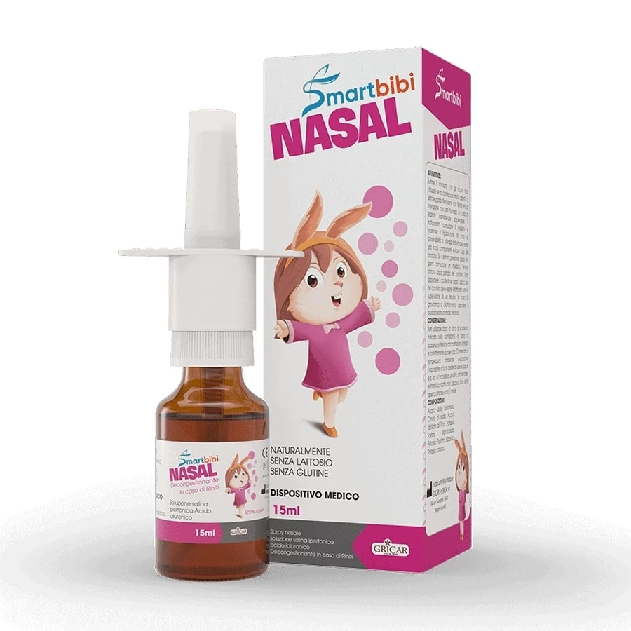 Xịt mũi Smartbibi Nasal - Giúp trẻ giảm sổ mũi, nghẹt mũi