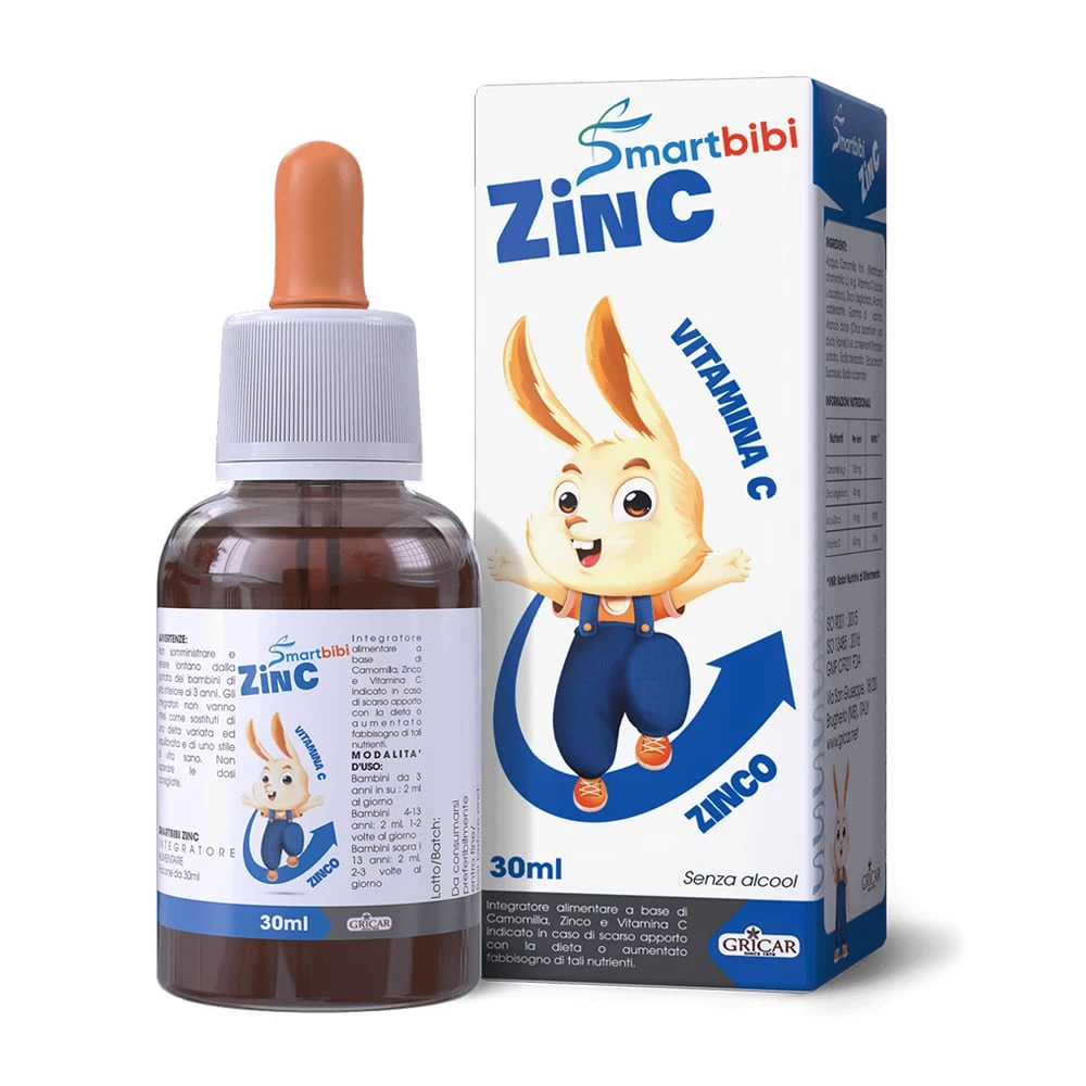Smartbibi ZinC - Tăng đề kháng, cải thiện tình trạng biếng ăn ở trẻ