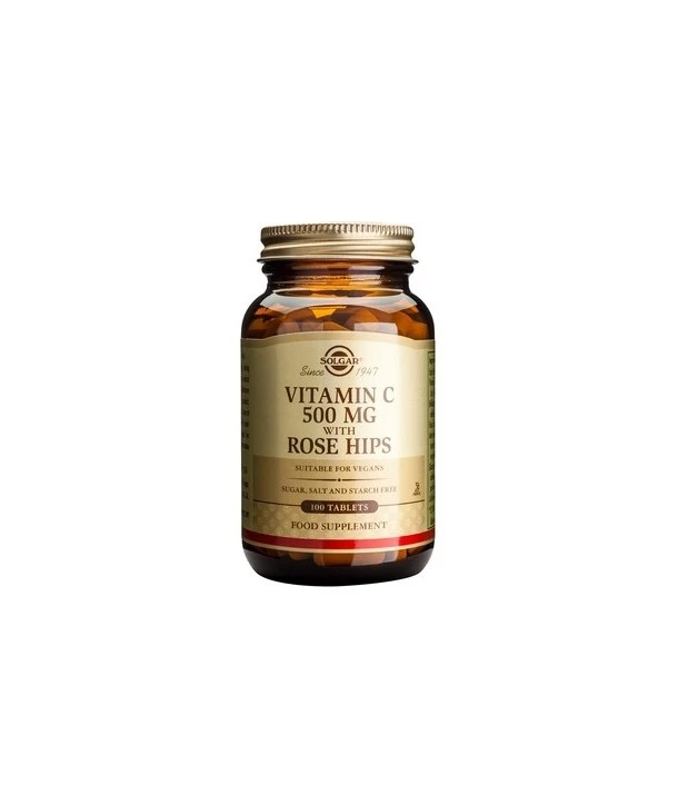 Solgar Vitamin C 500mg With Rose Hips