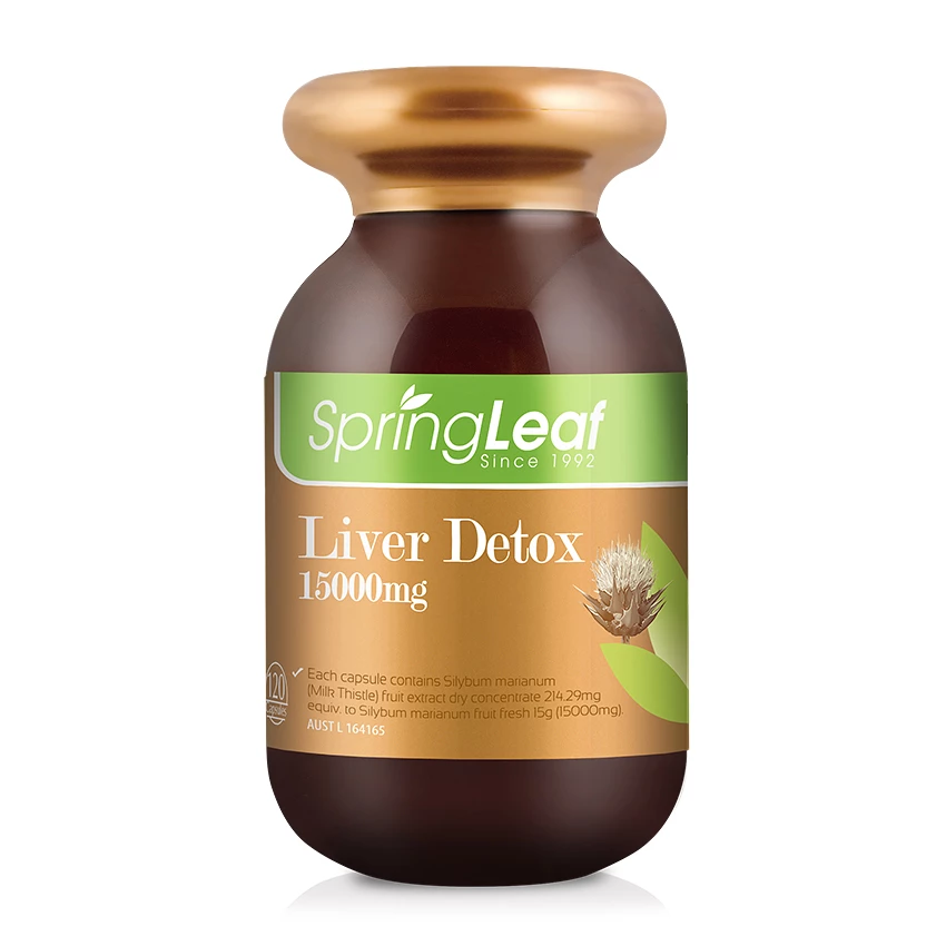 Spring Leaf Liver Detox 15000mg - Hỗ trợ giải độc gan, bảo vệ gan khỏe mạnh