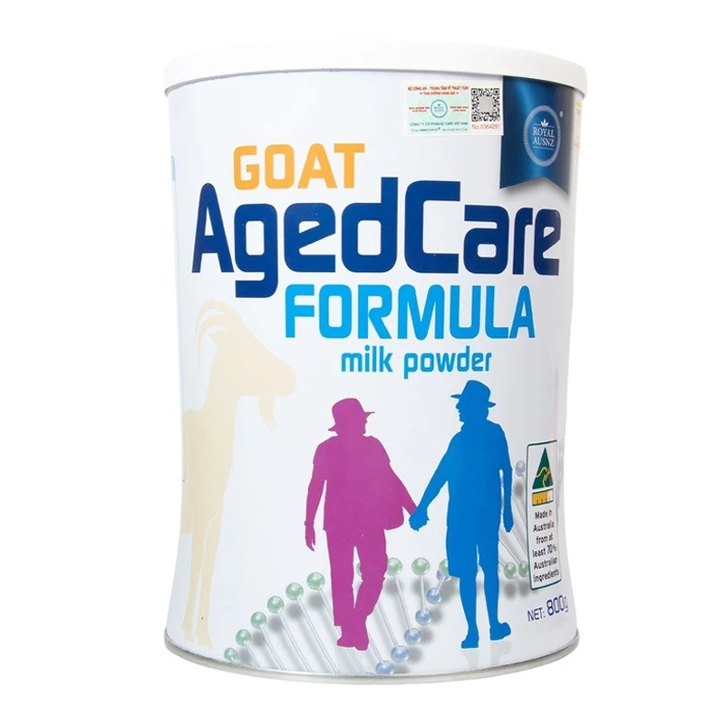 Sữa dê hoàng gia Úc Royal Ausnz Goat Agedcare Formula dành cho người trên 40 tuổi