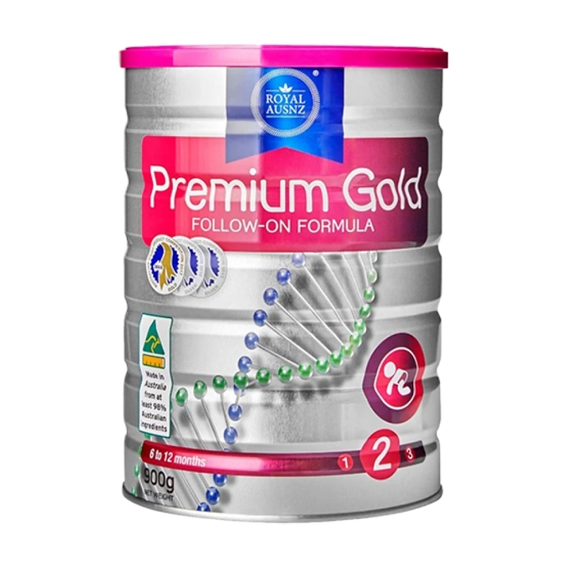 Sữa hoàng gia Úc số 2 Royal AUSNZ Premium Gold cho trẻ từ 6-12 tháng tuổi