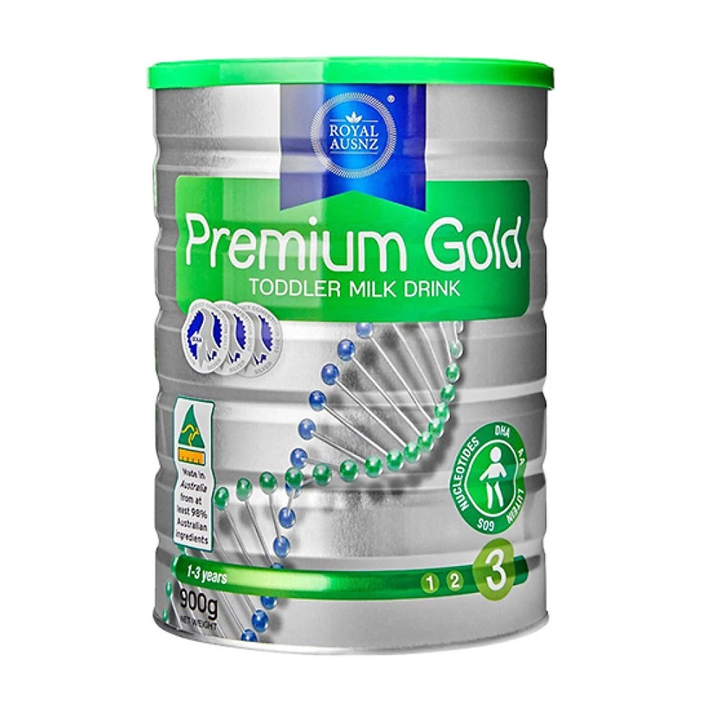 Sữa hoàng gia Úc số 3 Royal AUSNZ Premium Gold cho trẻ từ 1-3 tuổi