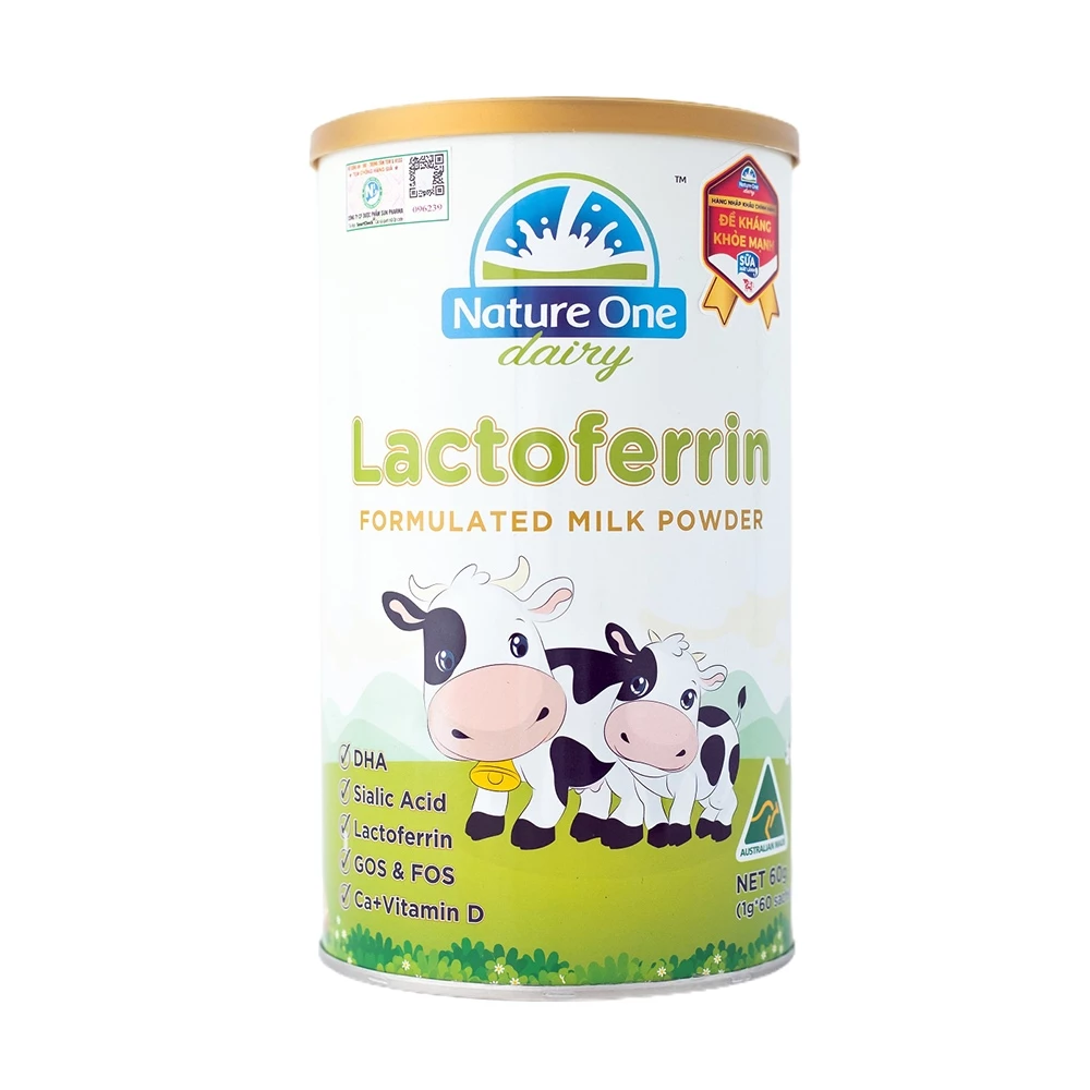 Sữa Nature One Lactoferrin - Giúp trẻ có hệ miễn dịch khỏe, sức đề kháng tốt