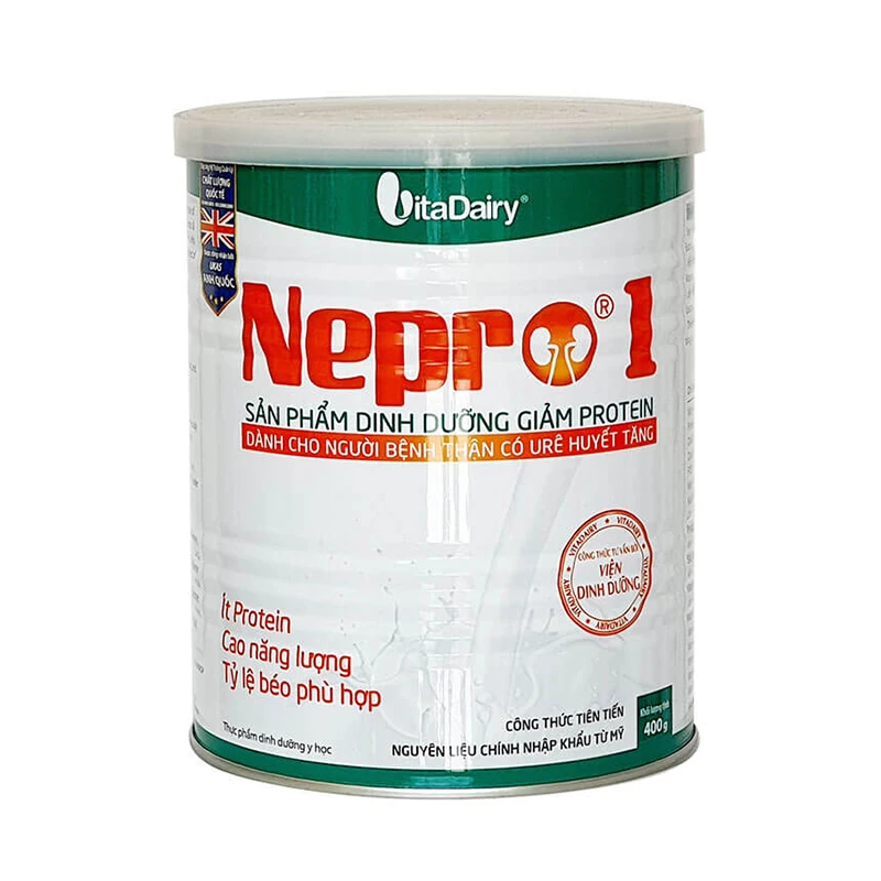 Sữa Nepro 1 dành cho người bệnh thận có ure huyết tăng