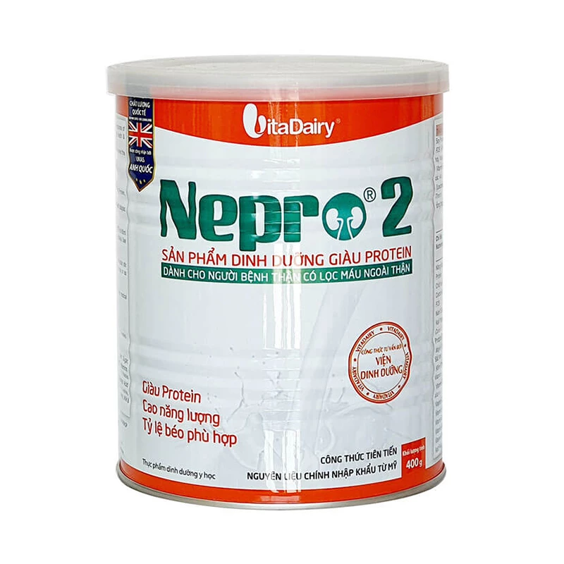Sữa Nepro 2 dành cho người suy thận có lọc máu ngoài thận