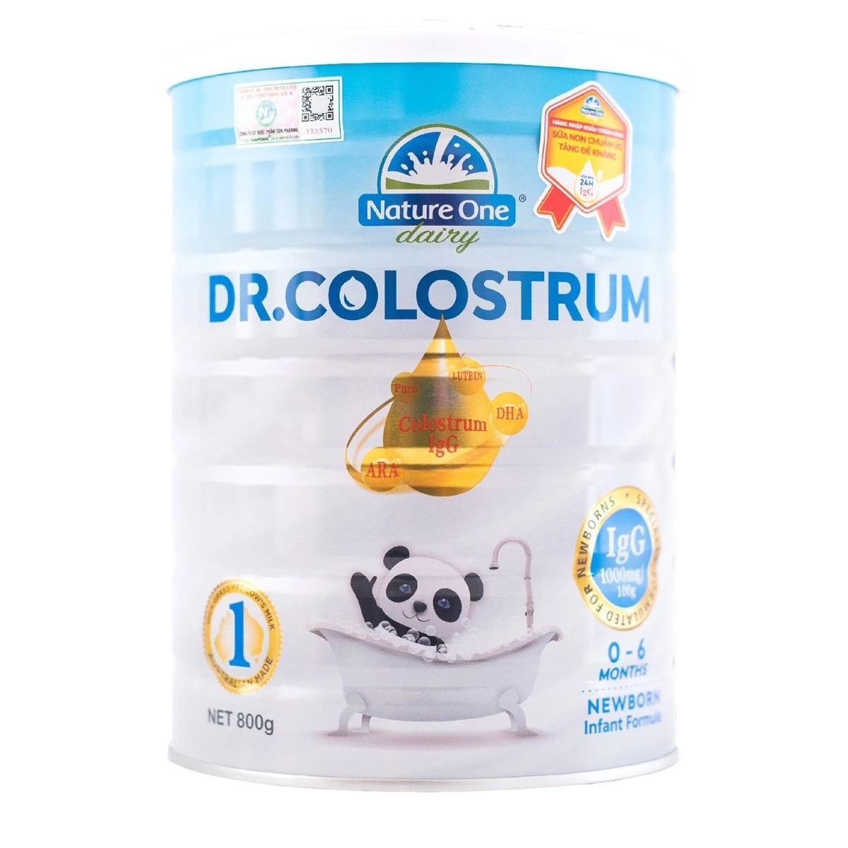 Sữa Dr Colostrum số 1 - Sữa non tăng cân, tăng đề kháng cho bé từ 0-6 tháng tuổi