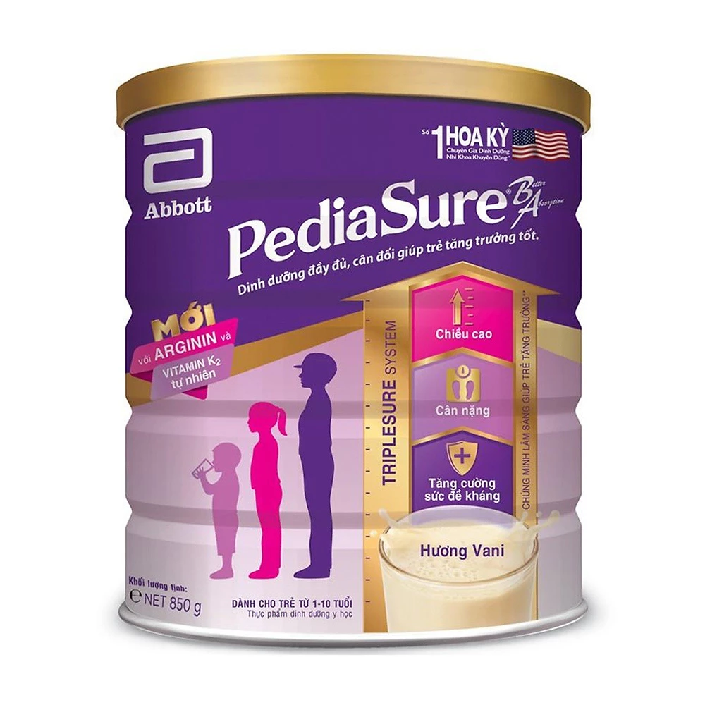 Sữa bột PediaSure BA dành cho trẻ biếng ăn