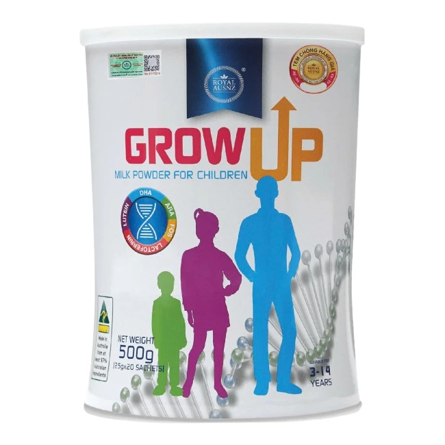 Sữa hoàng gia Úc Royal Ausnz Grow Up cho trẻ từ 3-14 tuổi