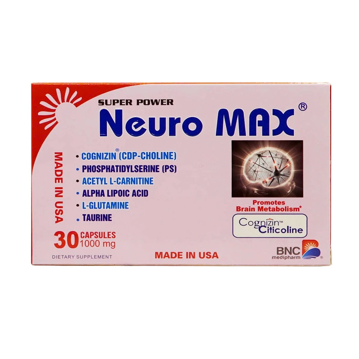 Super Power Neuro Max - Bổ não, tăng khả năng làm việc trí óc