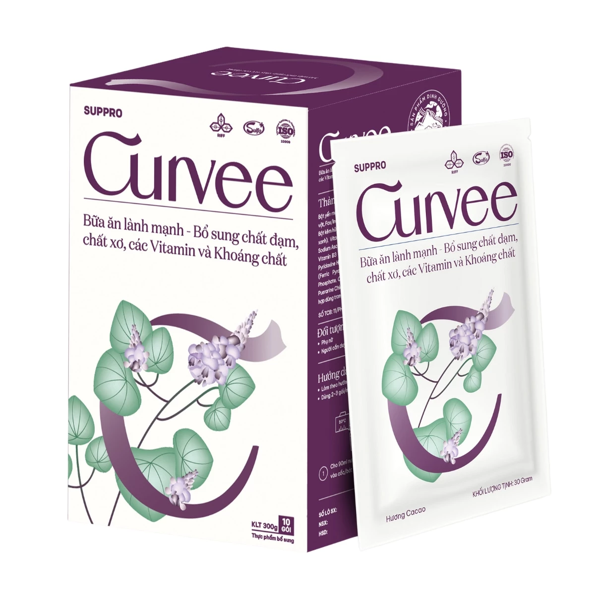 Suppro Curvee - Bổ sung chất đạm, chất xơ, vitamin & khoáng chất