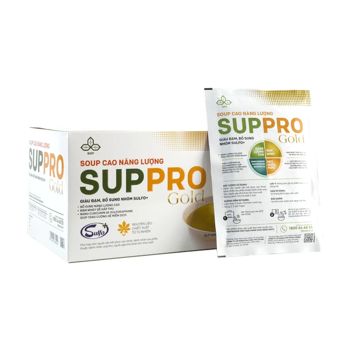 Suppro Gold - Soup cao năng lượng hỗ trợ phục hồi sức khỏe