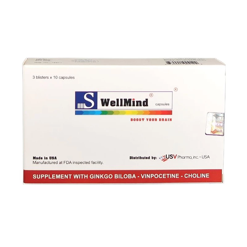 Swellmind - Hỗ trợ tăng cường tuần hoàn não