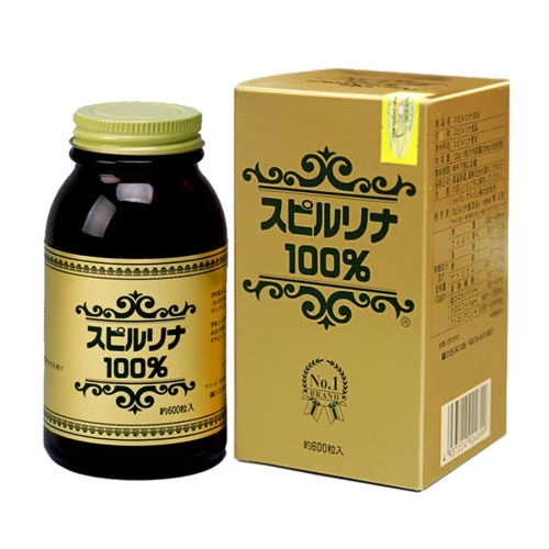 Tảo Spirulina Japan Algae Nhật Bản 600 Viên Chính Hãng 100