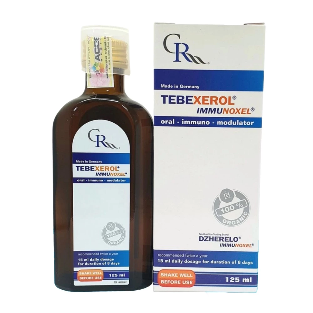 Tebexerol Immunoxel - Hỗ trợ nâng cao sức đề kháng, bổ gan