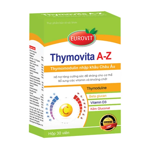 Thymovita A Z Eurovit - Hỗ trợ tăng đề kháng, giảm viêm đường hô hấp