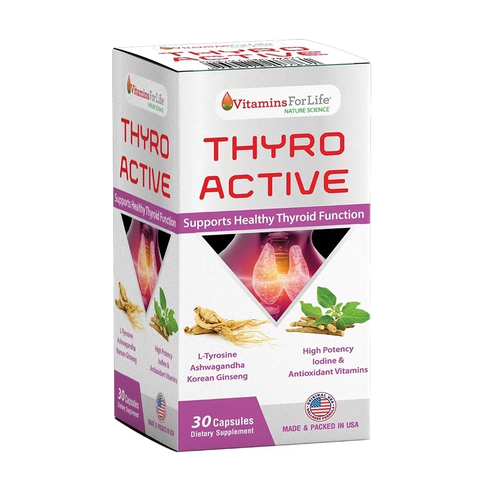 Thyro Active Vitamins For Life - Bảo vệ và tăng cường chức năng tuyến giáp