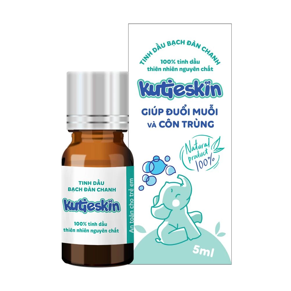 Tinh dầu đuổi muỗi Kutieskin - 100% tinh dầu thiên nhiên nguyên chất