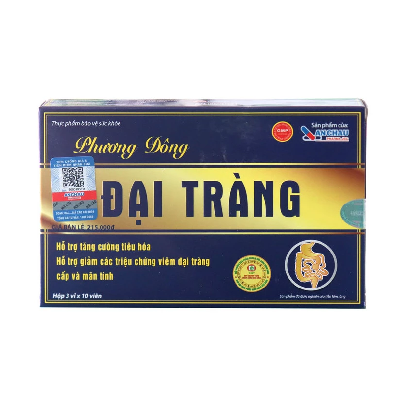 Phương Đông Đại Tràng An Châu - Hỗ trợ giảm triệu chứng viêm đại tràng cấp & mãn tính