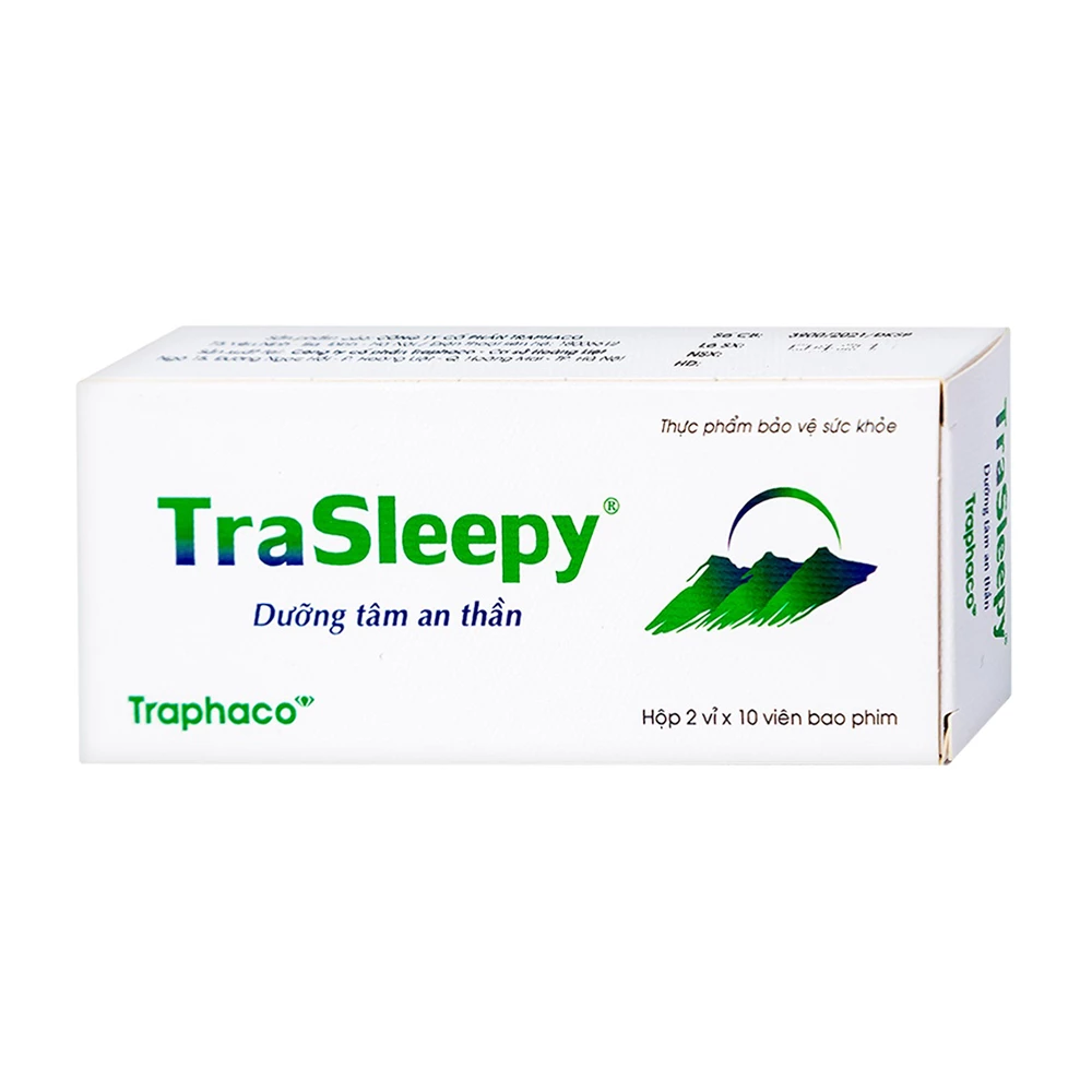 Trasleepy - Dưỡng tâm an thần, hỗ trợ ngủ ngon