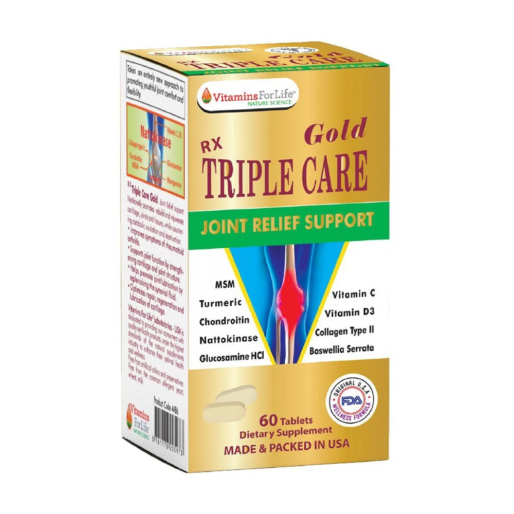 Triple Care Gold Vitamins For Life - Giúp nuôi dưỡng, tái tạo sụn khớp