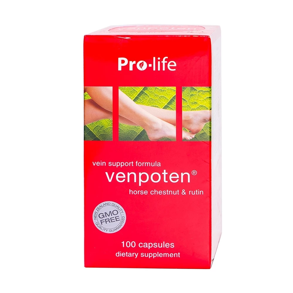 Venpoten Pro-life - Phòng ngừa và hỗ trợ điều trị suy giãn tĩnh mạch chân