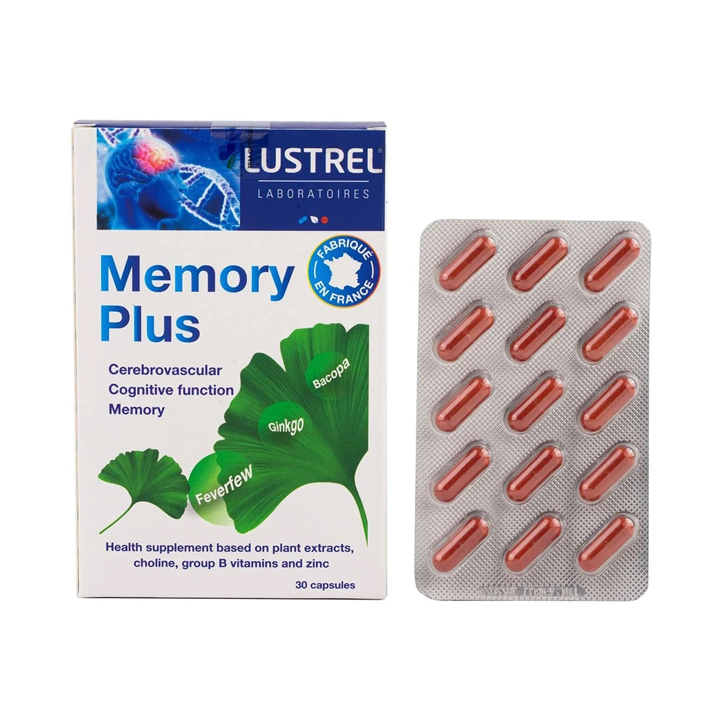 Viên uống bổ não Memory Plus - Tăng cường trí nhớ, cải thiện sự tập trung