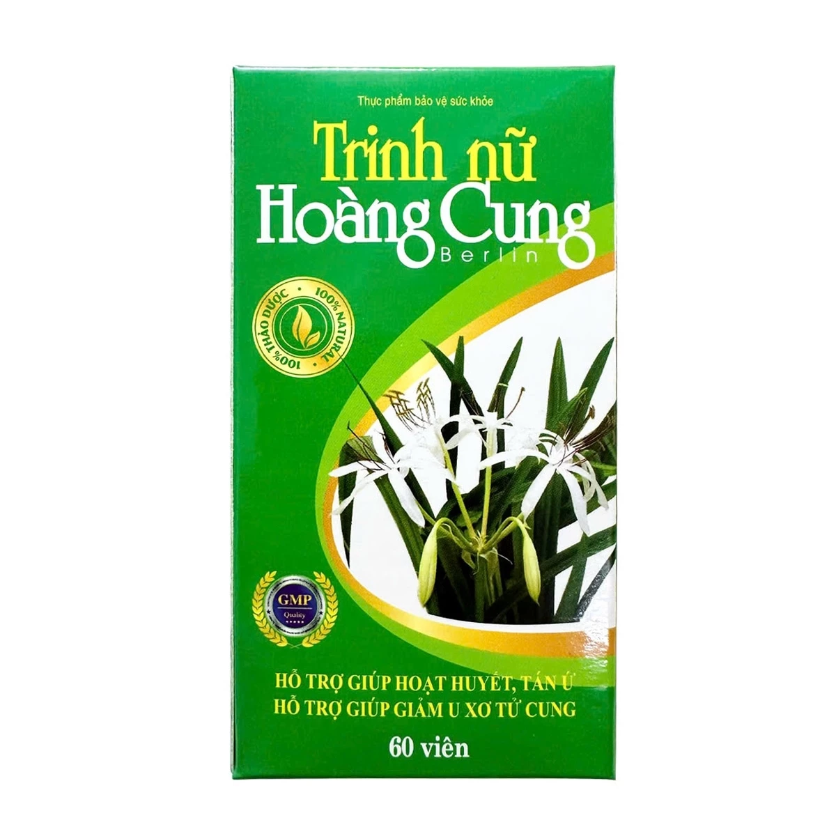 Viên uống Trinh Nữ Hoàng Cung Berlin hỗ trợ điều trị u nang, u xơ