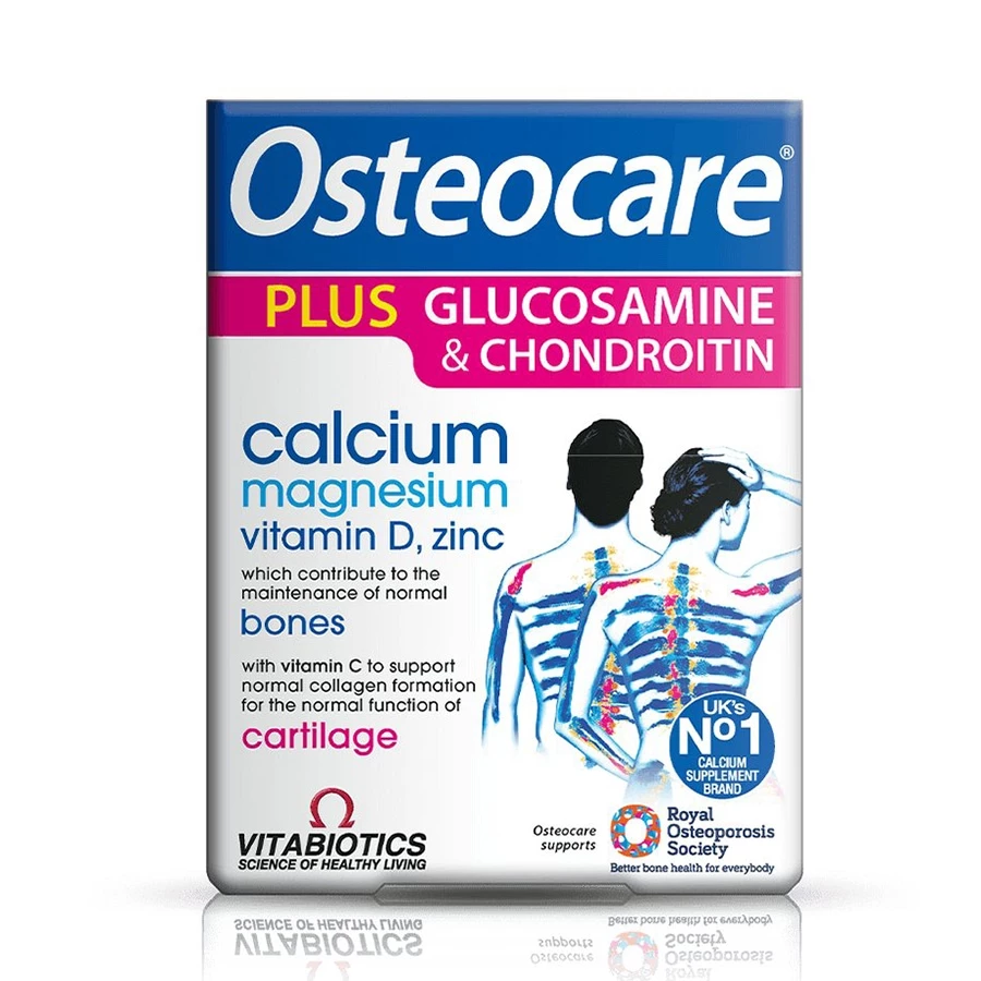 Osteocare Plus Glucosamine & Chondroitin Vitabiotics - Bổ sung dưỡng chất cho xương khớp