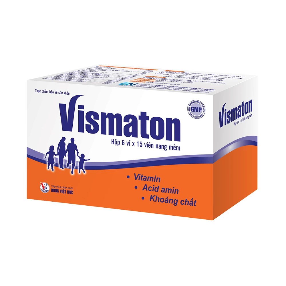 Vismaton Meracine - Bổ sung vitamin, acid amin và khoáng chất cho cơ thể