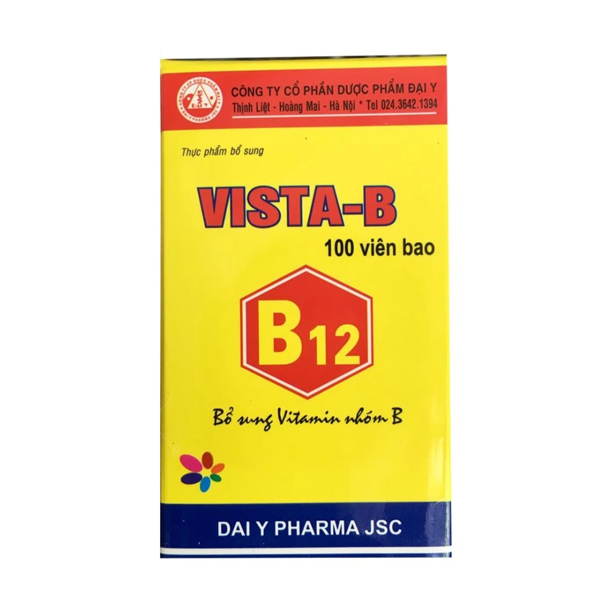 Vista B B12 Đại Y - Bổ sung vitamin nhóm B cho cơ thể
