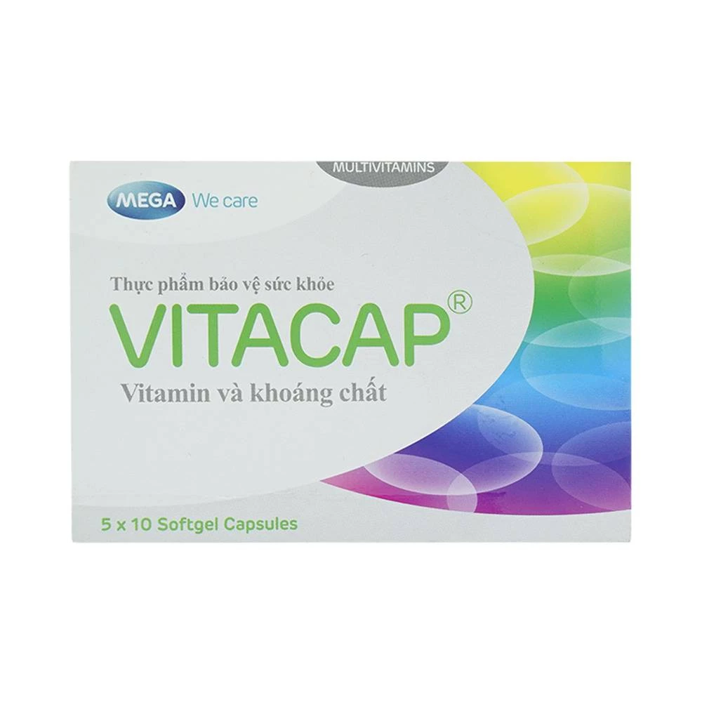 Vitacap Mega We Care - Bổ sung vitamin & khoáng chất cho cơ thể